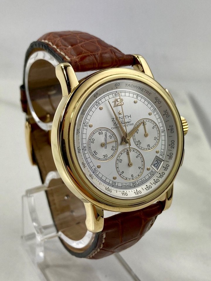 Zenith El Primero Mens watch Unisex Automatic Yellow gold 30.0380.400 6