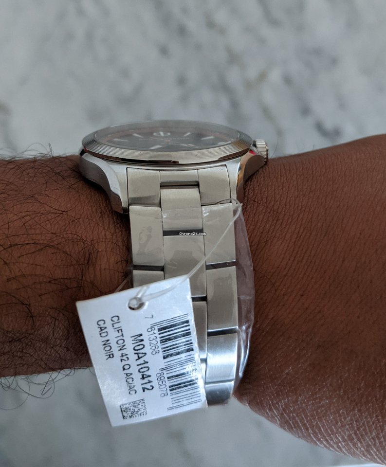 Baume & Mercier Clifton Mens watch Unisex Quartz Steel 10412 6