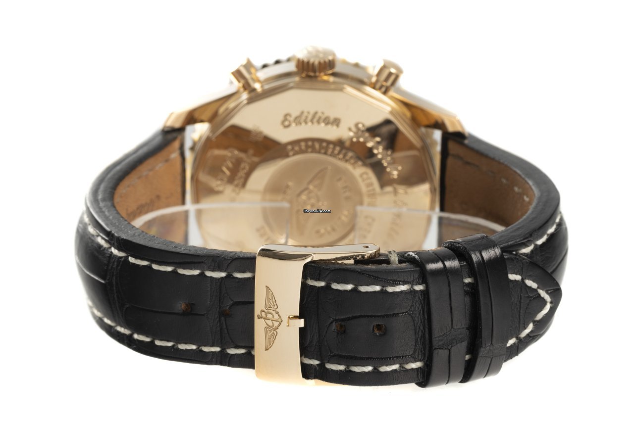 Breitling Navitimer World Mens watch Unisex Automatic Red gold H24322 6