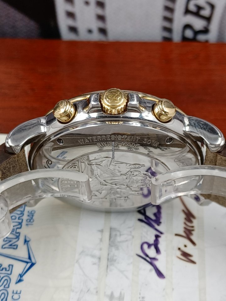 Ulysse Nardin Mens watch Unisex Automatic Gold Steel 575-22 6