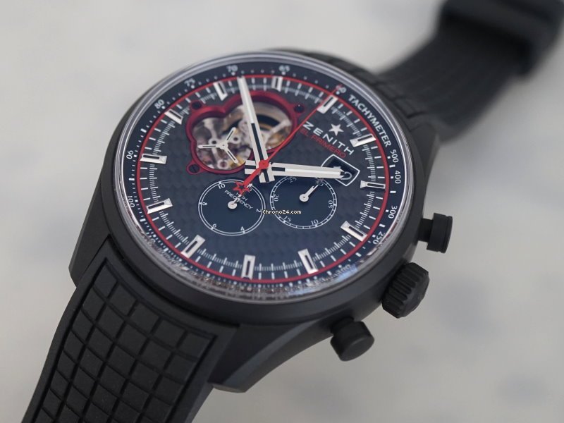 Zenith El Primero Chronomaster Mens watch Unisex Automatic Ceramic 24.2160.4063 28.R515 6