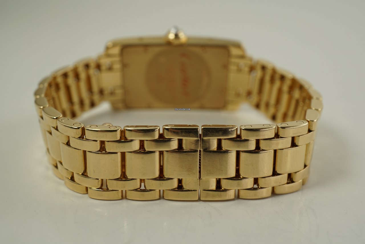 Cartier Tank Americaine Womens watch Quartz Yellow gold 1710 6