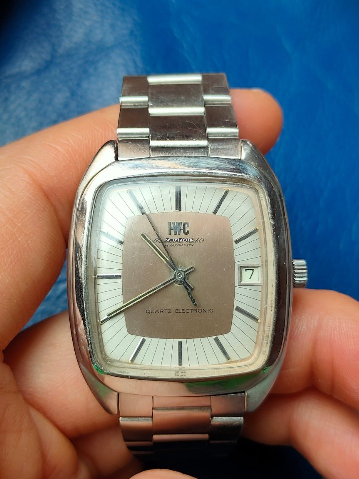 IWC Mens watch Unisex Quartz Steel 3203 6