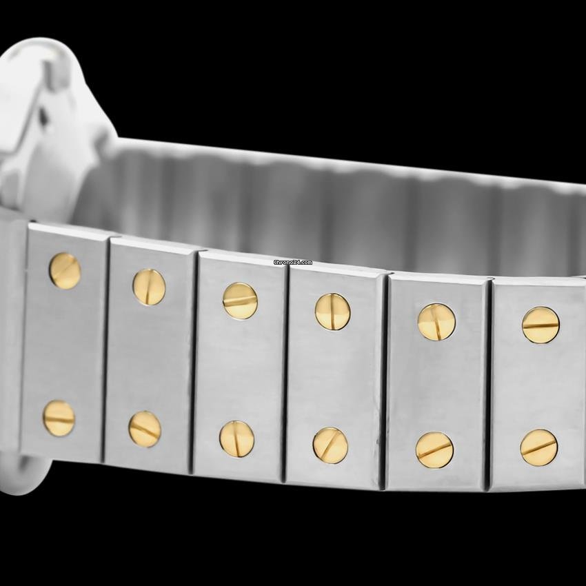 Cartier Santos Mens watch Unisex Automatic Gold Steel 7641ST 6