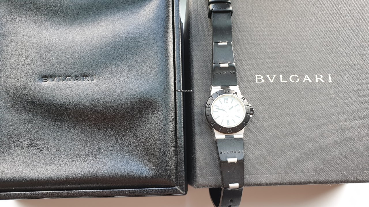 Bulgari Diagono Womens watch Quartz Aluminum AL 29 TA 6
