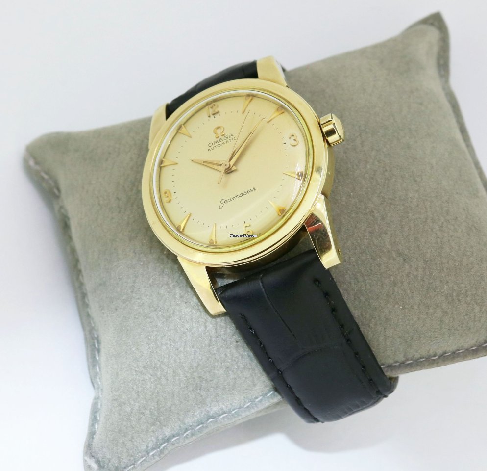 Omega Seamaster Mens watch Unisex Automatic Yellow gold 2577  2520 SC 6
