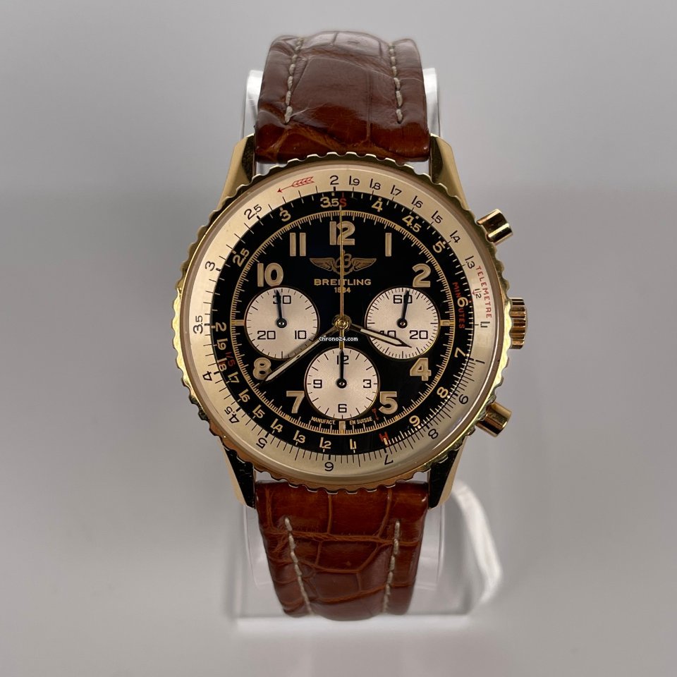 Breitling Navitimer Mens watch Unisex Yellow gold K30021 6
