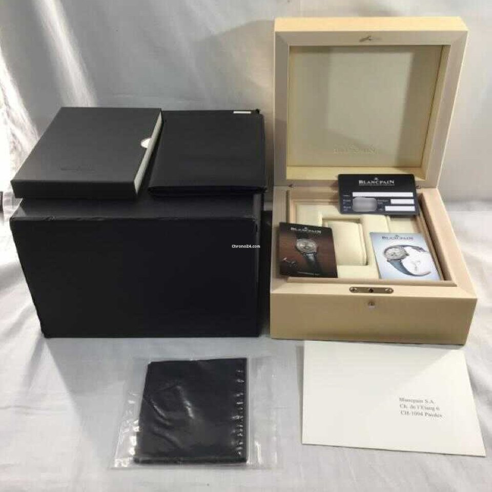 Blancpain Leman Womens watch Automatic White gold 2850-3554-55B 6