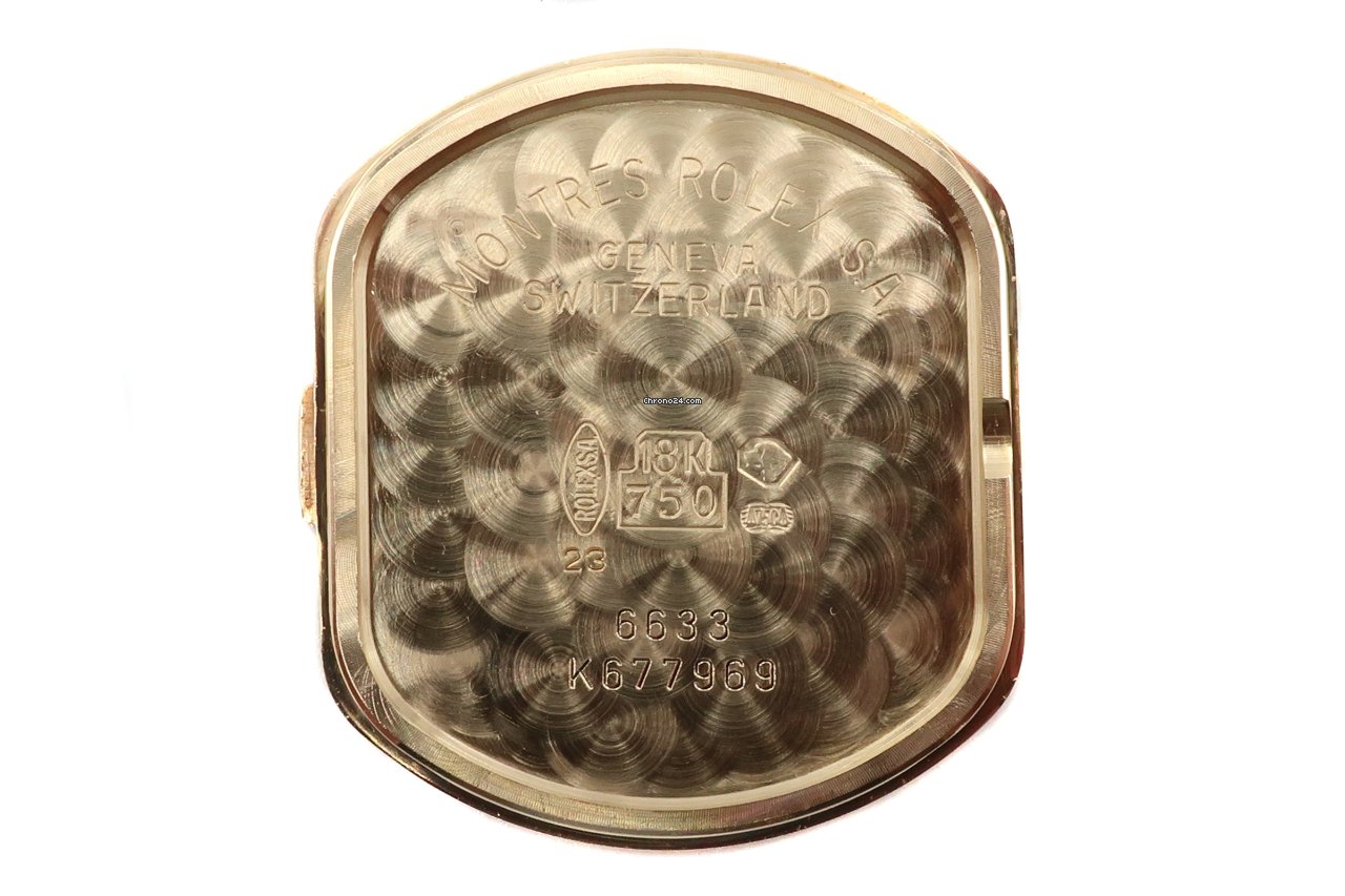 Rolex Cellini Mens watch Unisex Yellow gold Quartz 6633 6