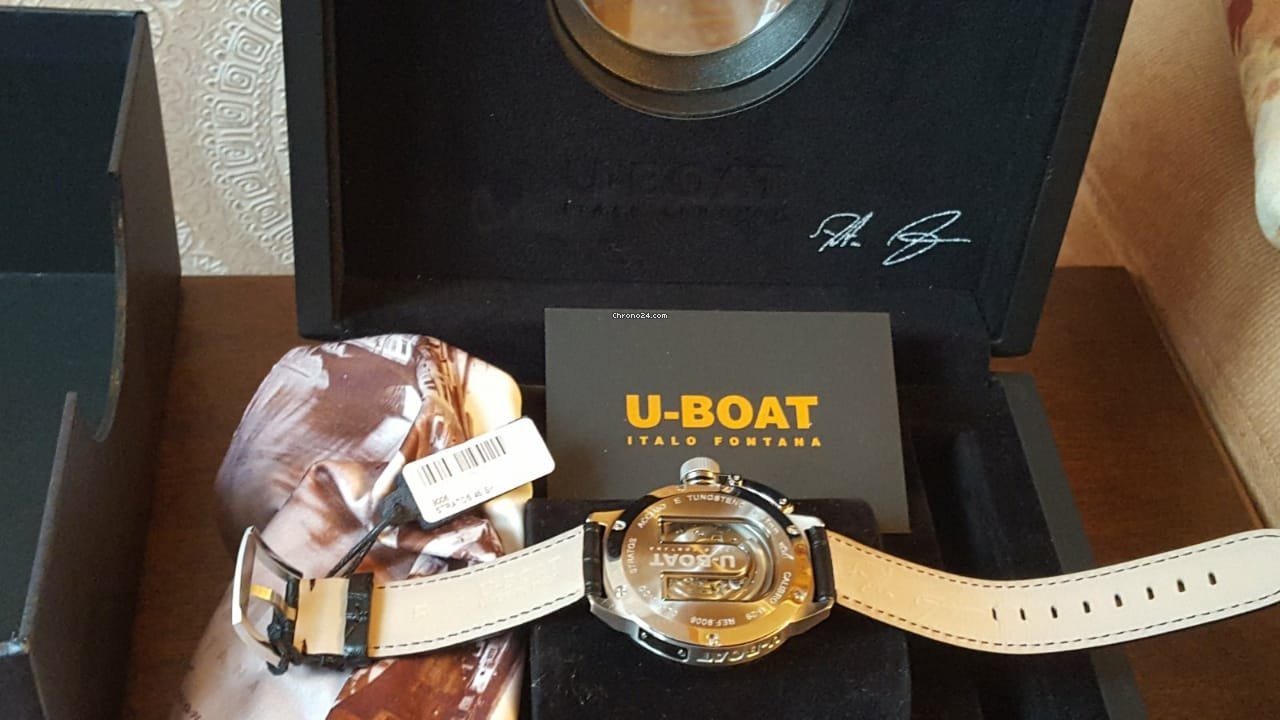 U-Boat Classico Mens watch Unisex Automatic Tungsten 9006 6