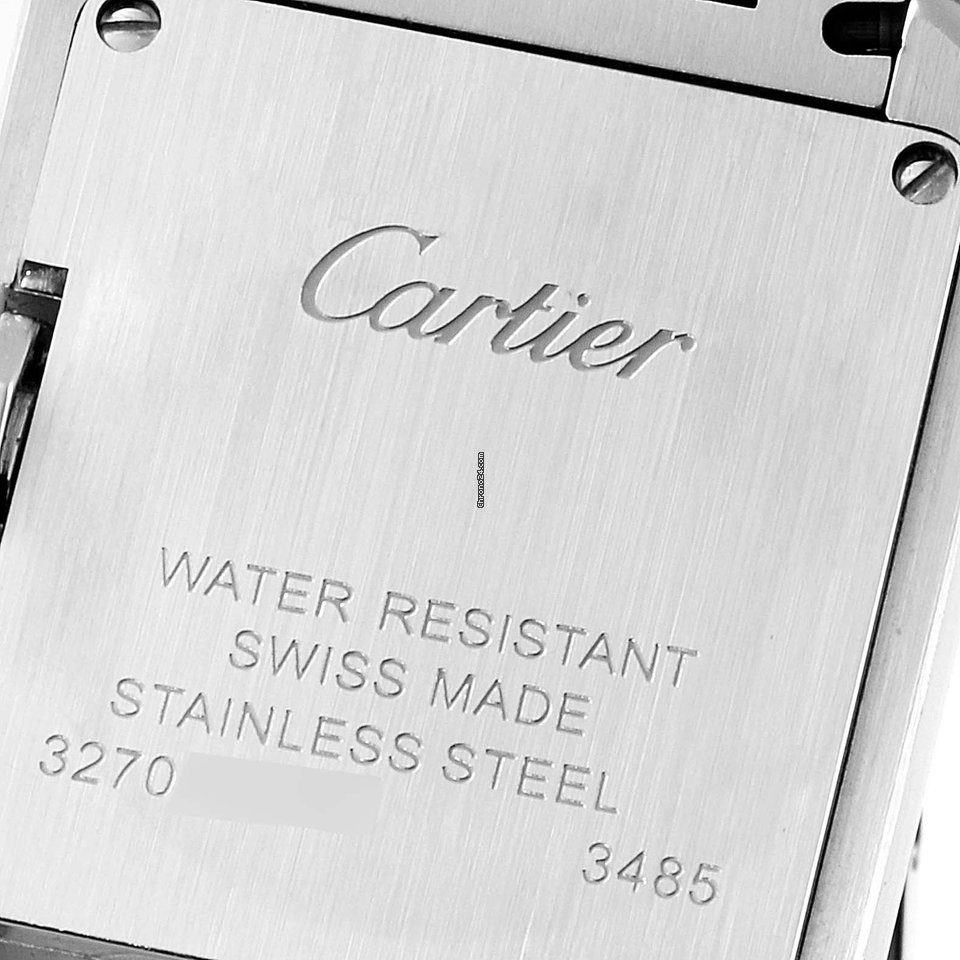 Cartier Tank Anglaise Womens watch Quartz Steel W5310022 6