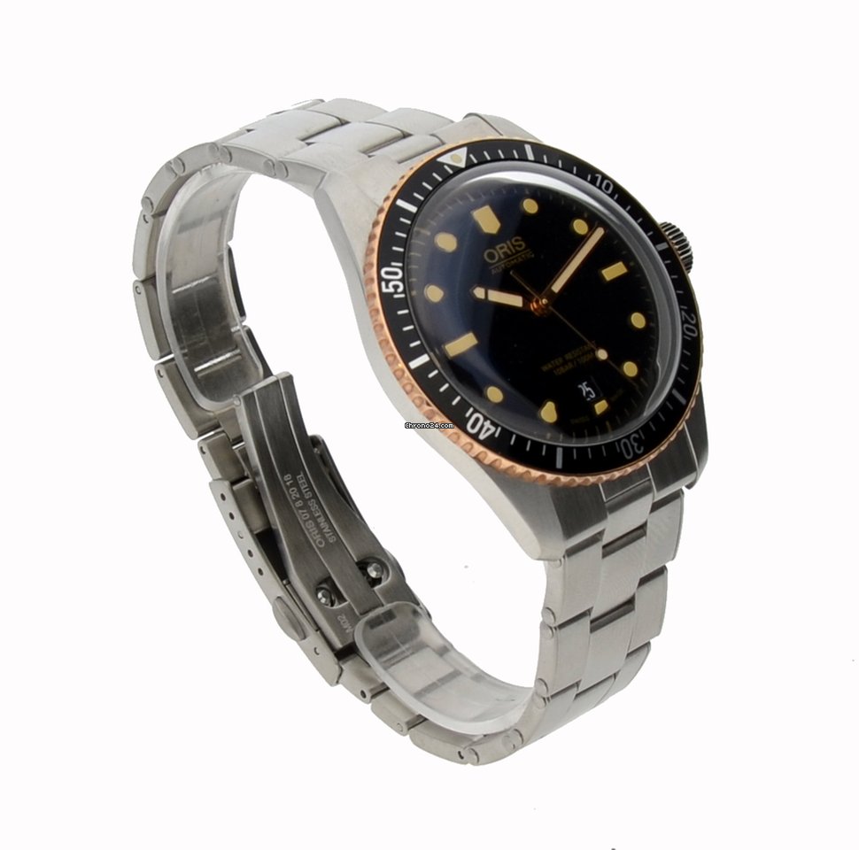 Oris Divers Sixty Five Mens watch Unisex Automatic Steel 01 733 7707 4354 6