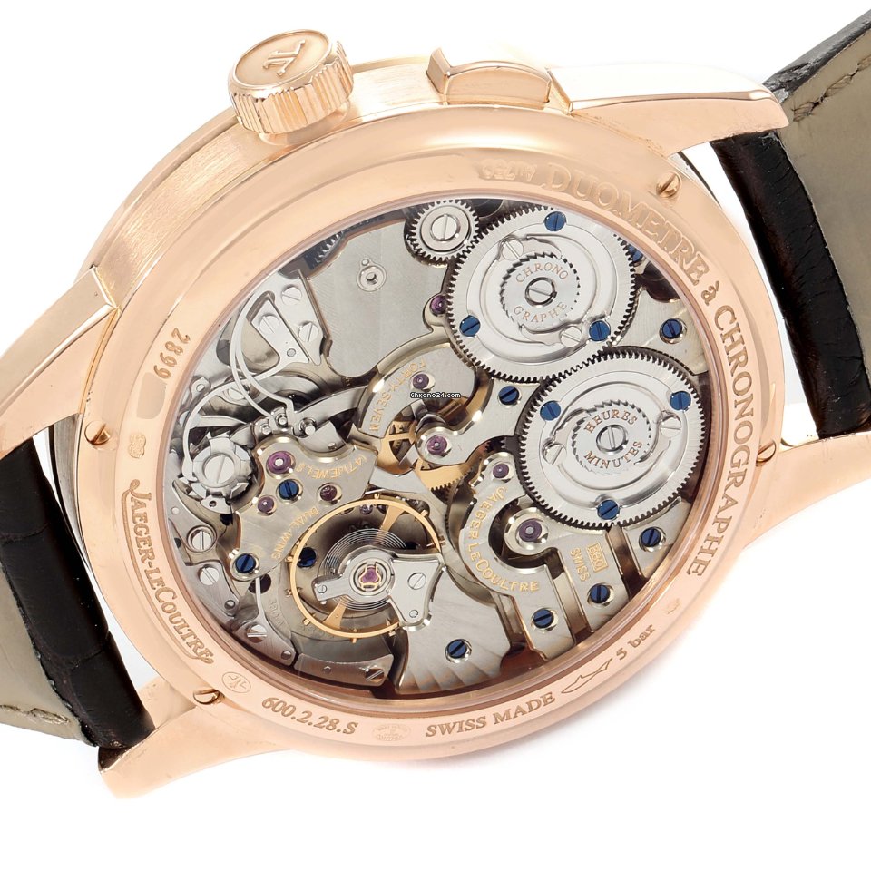 Jaeger-LeCoultre Duometre Mens watch Unisex Manual winding Rose gold Q6012521 6