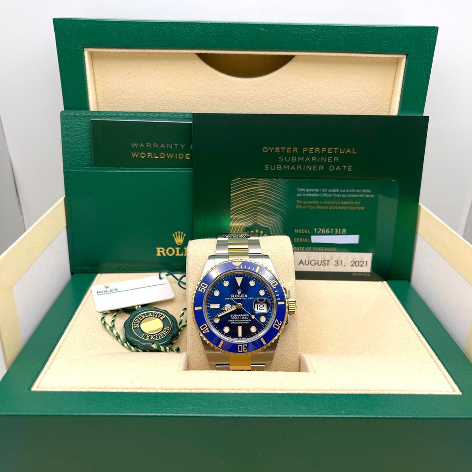 Rolex Submariner Date Mens watch Unisex Steel Automatic 126613LB-0002 6
