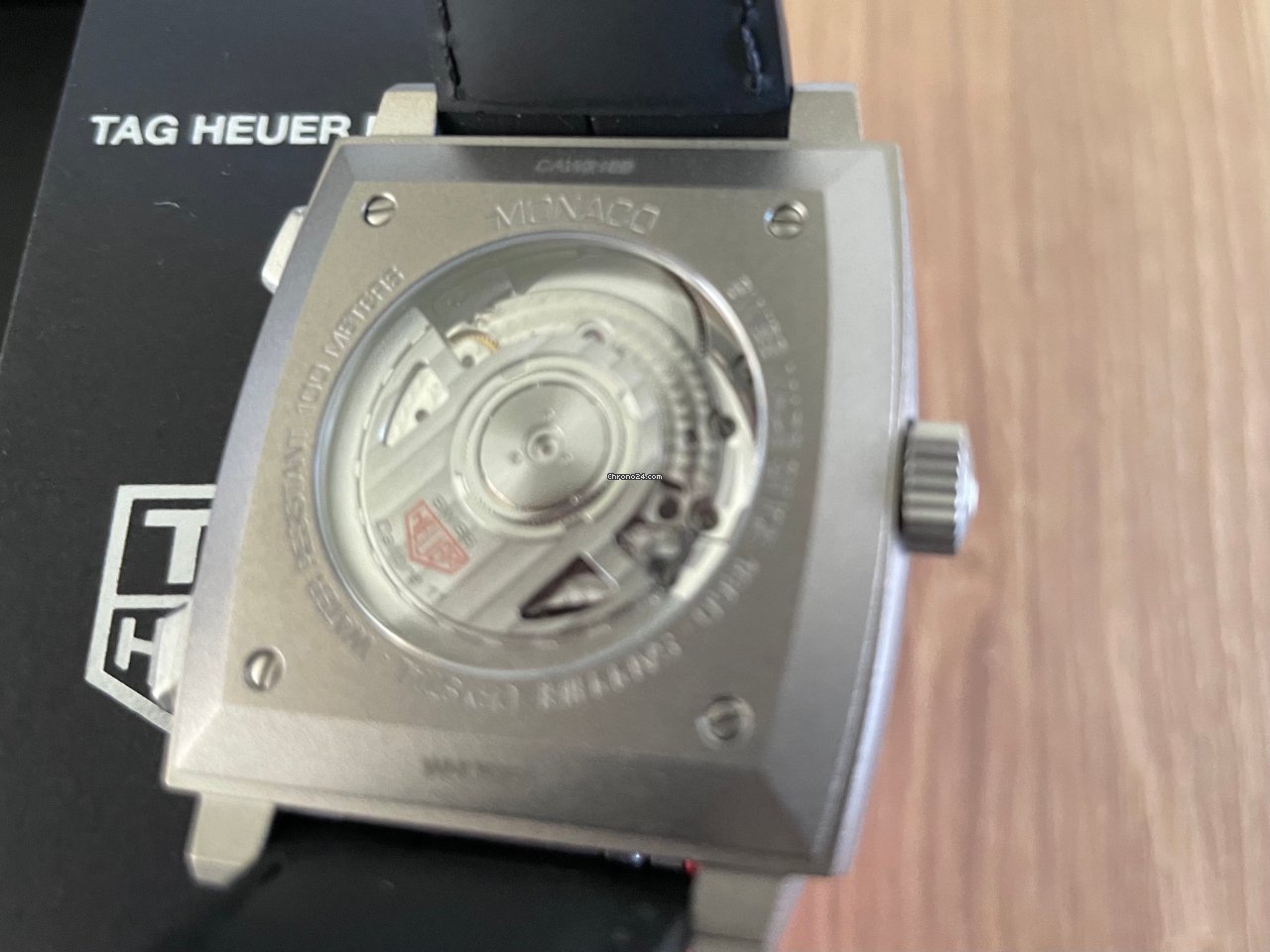 TAG Heuer Monaco Mens watch Unisex Automatic Titanium CAW218B.FC6496 6