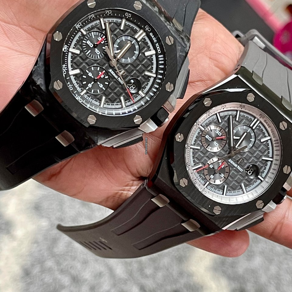 Audemars Piguet Royal Oak Offshore Chronograph Mens watch Unisex Automatic Ceramic 26405CE.OO.A002CA.01 6