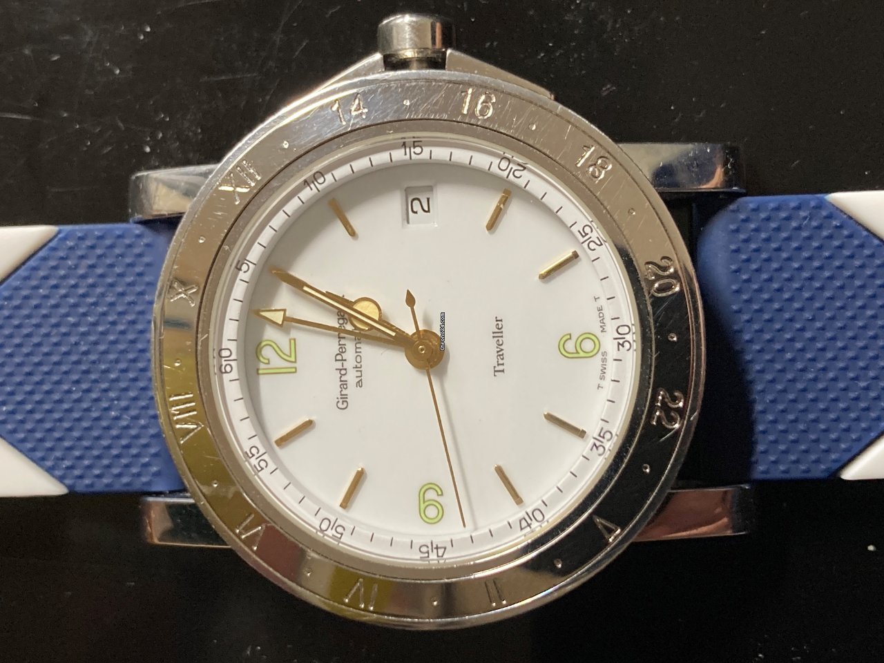 Girard Perregaux Traveller Mens watch Unisex Automatic Steel 7200 6