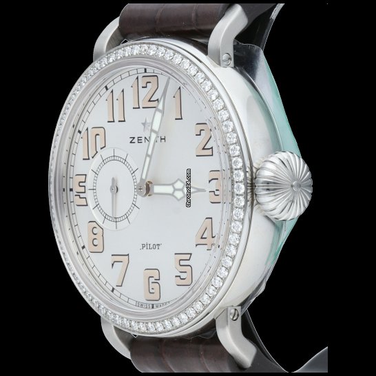 Zenith Pilot Type 20 Lady Womens watch Automatic Steel 16.1930.681 31.C725 6