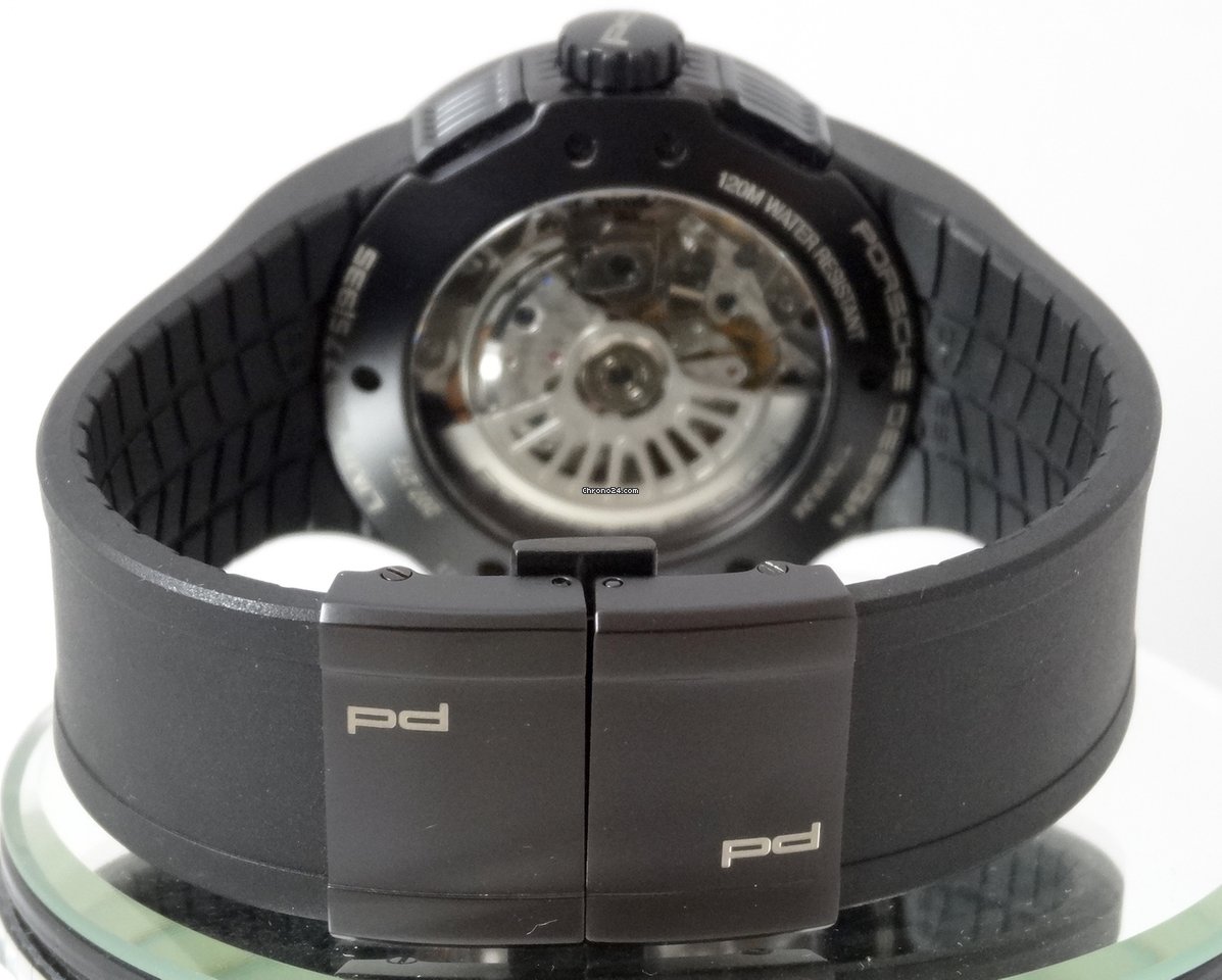 Porsche Design Flat Six Mens watch Unisex Automatic Titanium 6341.13.44.1169 6