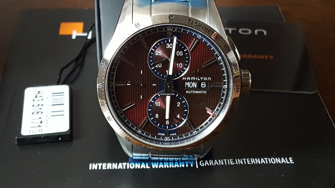Hamilton Broadway Mens watch Unisex Automatic Steel H43516171 6