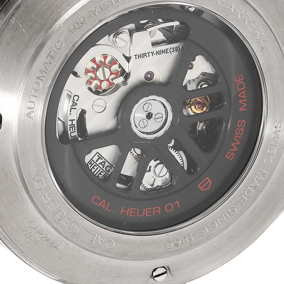TAG Heuer Carrera Calibre HEUER 01 Mens watch Unisex Automatic Titanium CAR2A8A.FT6072 6