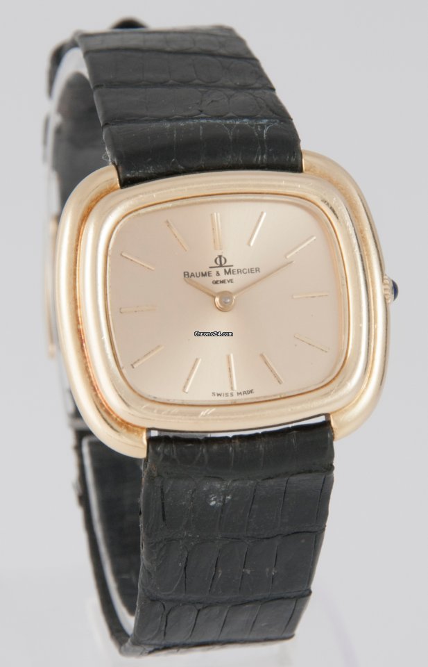 Baume & Mercier Mens watch Unisex Manual winding Yellow gold 37091 6