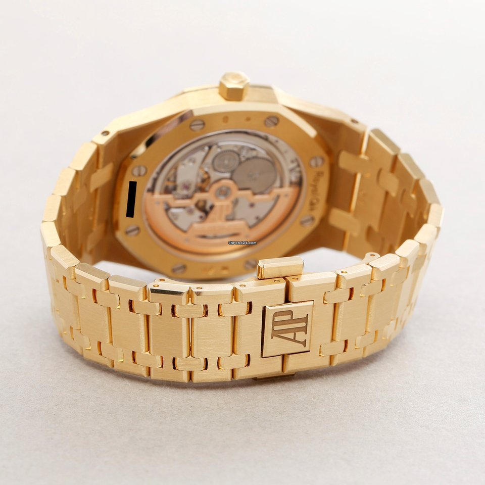 Audemars Piguet Royal Oak Jumbo Mens watch Unisex Automatic Yellow gold 15202BA 6