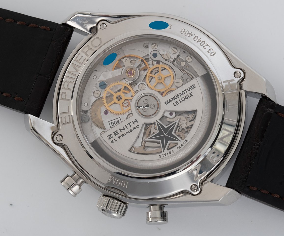 Zenith El Primero 36000 VpH Mens watch Unisex Automatic Steel 03.2040.400 04.C496 6
