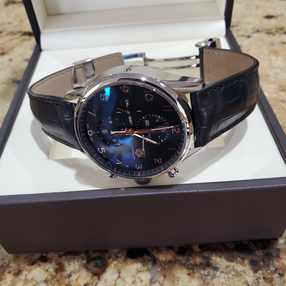 TAG Heuer Carrera Calibre 1887 Mens watch Unisex Automatic Steel CAR2014-0 6