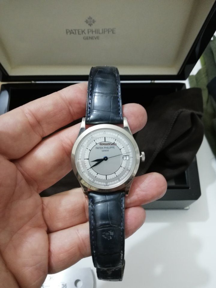 Patek Philippe Calatrava Mens watch Unisex Automatic White gold 5296G-001 6