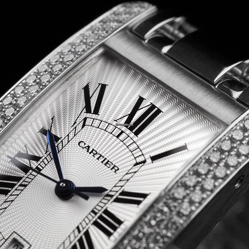 Cartier Tank Americaine Womens watch Automatic White gold WB7026L1 6