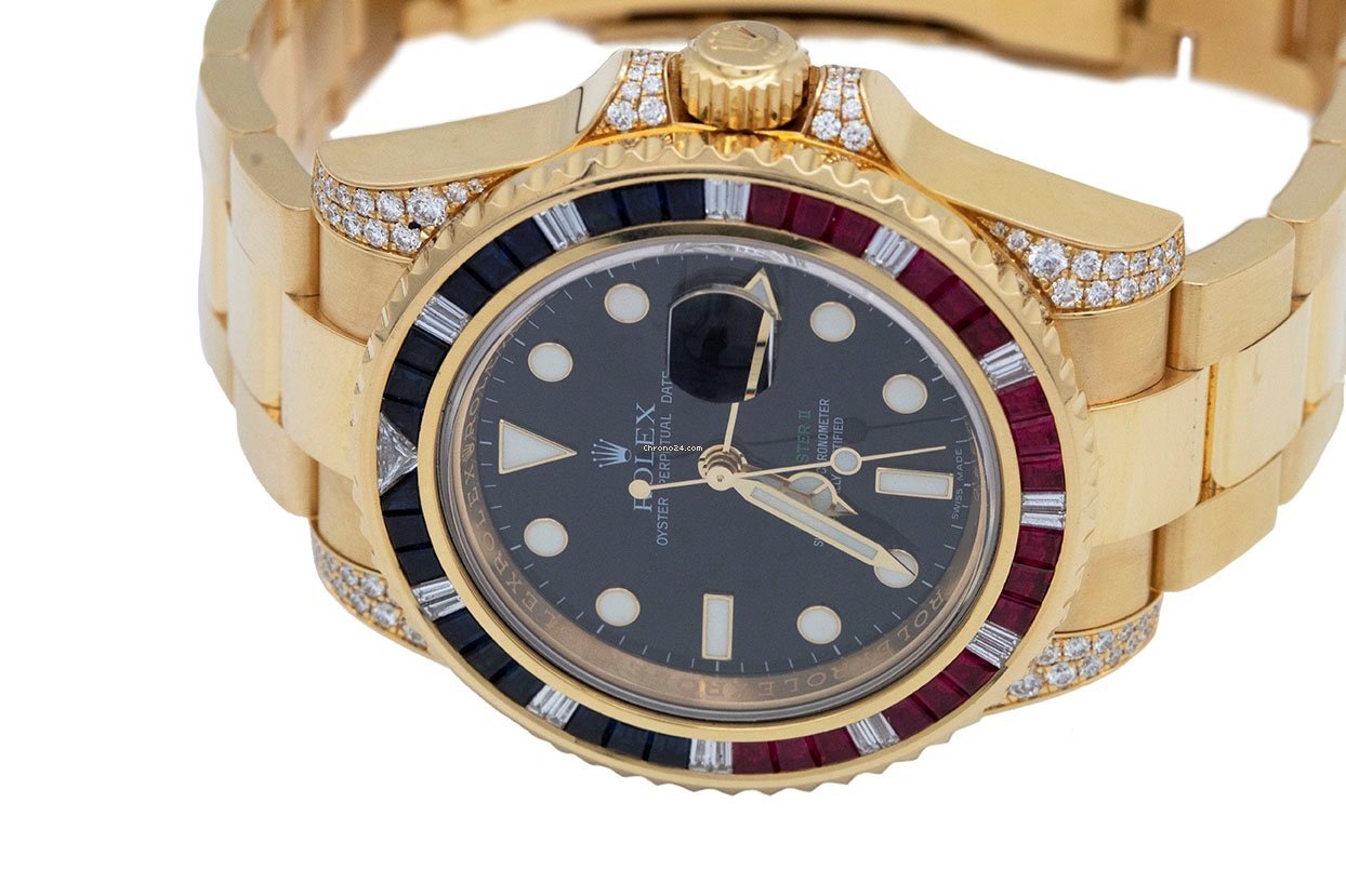 Rolex GMT-Master II Mens watch Unisex Yellow gold Automatic 116758SARU 6