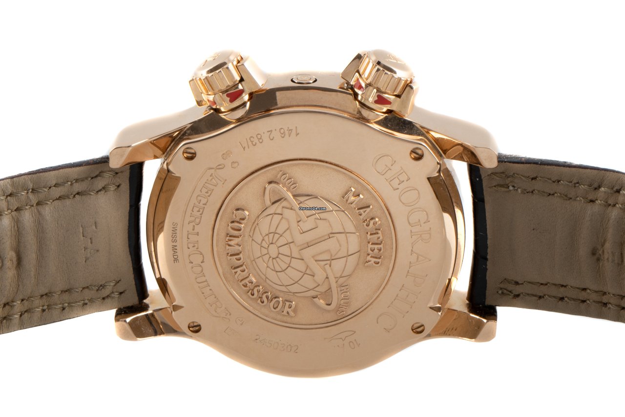 Jaeger-LeCoultre Master Compressor Geographic Mens watch Unisex Automatic Yellow gold 146.2.83 1 6