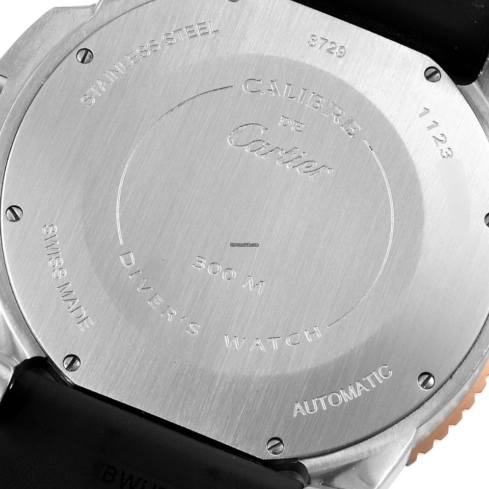 Cartier Calibre de Cartier Diver Mens watch Unisex Automatic Steel W7100055 6