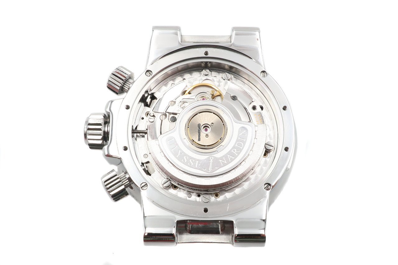 Ulysse Nardin Marine Chronograph Mens watch Unisex Automatic Steel 353-66 6