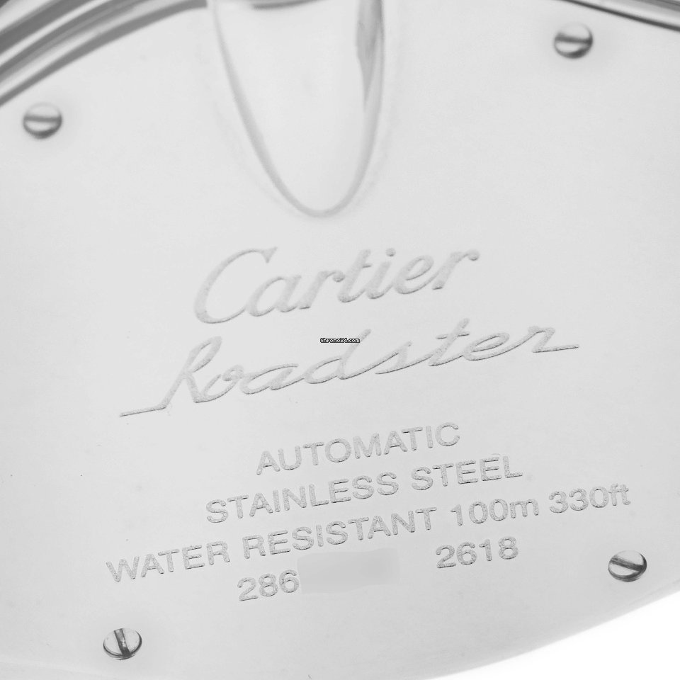 Cartier Roadster Mens watch Unisex Automatic Steel W62006X6 6