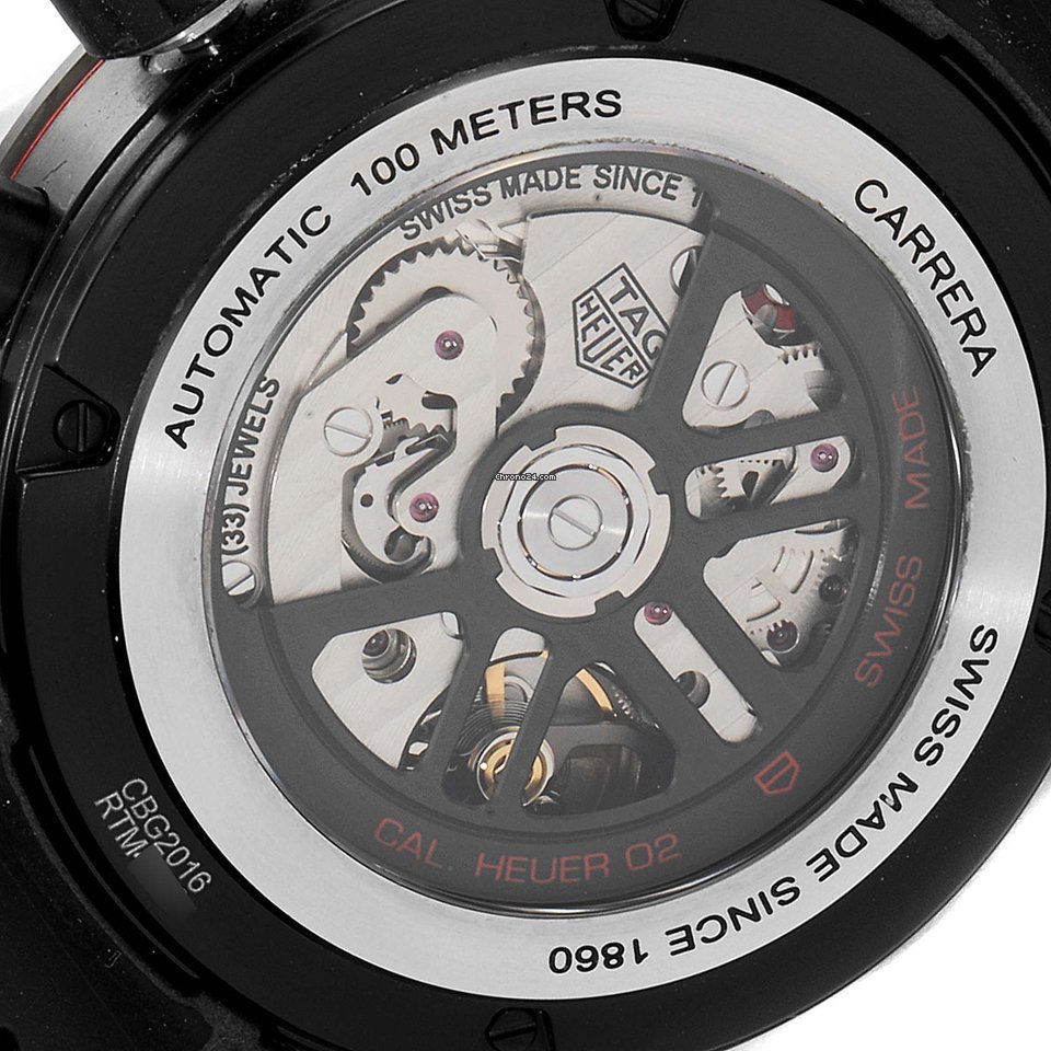 TAG Heuer Carrera Mens watch Unisex Automatic Steel CBG2016.FT6143 6