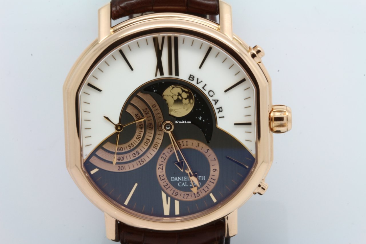 Bulgari Daniel Roth Mens watch Unisex Manual winding Rose gold BRRP46C14GLDMP 6