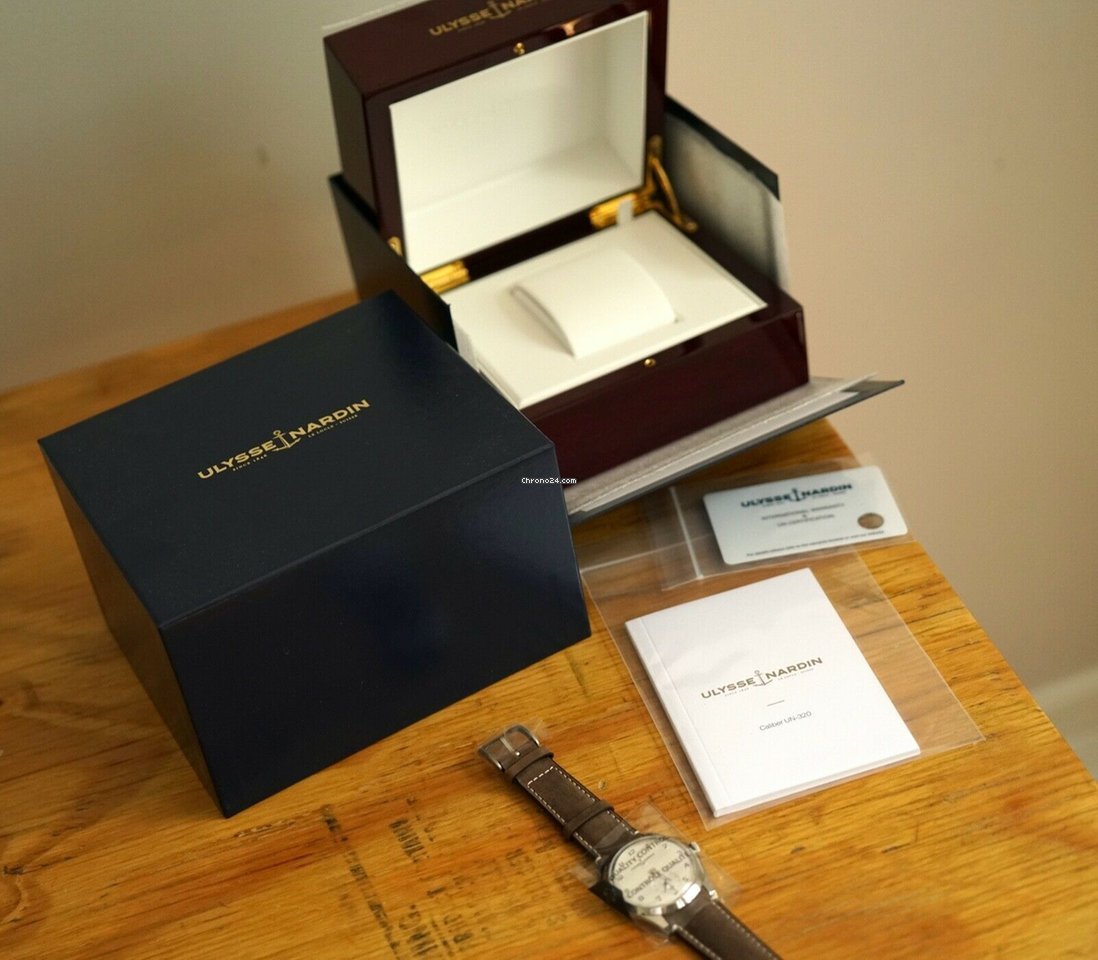 Ulysse Nardin Classico Mens watch Unisex Automatic Steel 3203-900 6