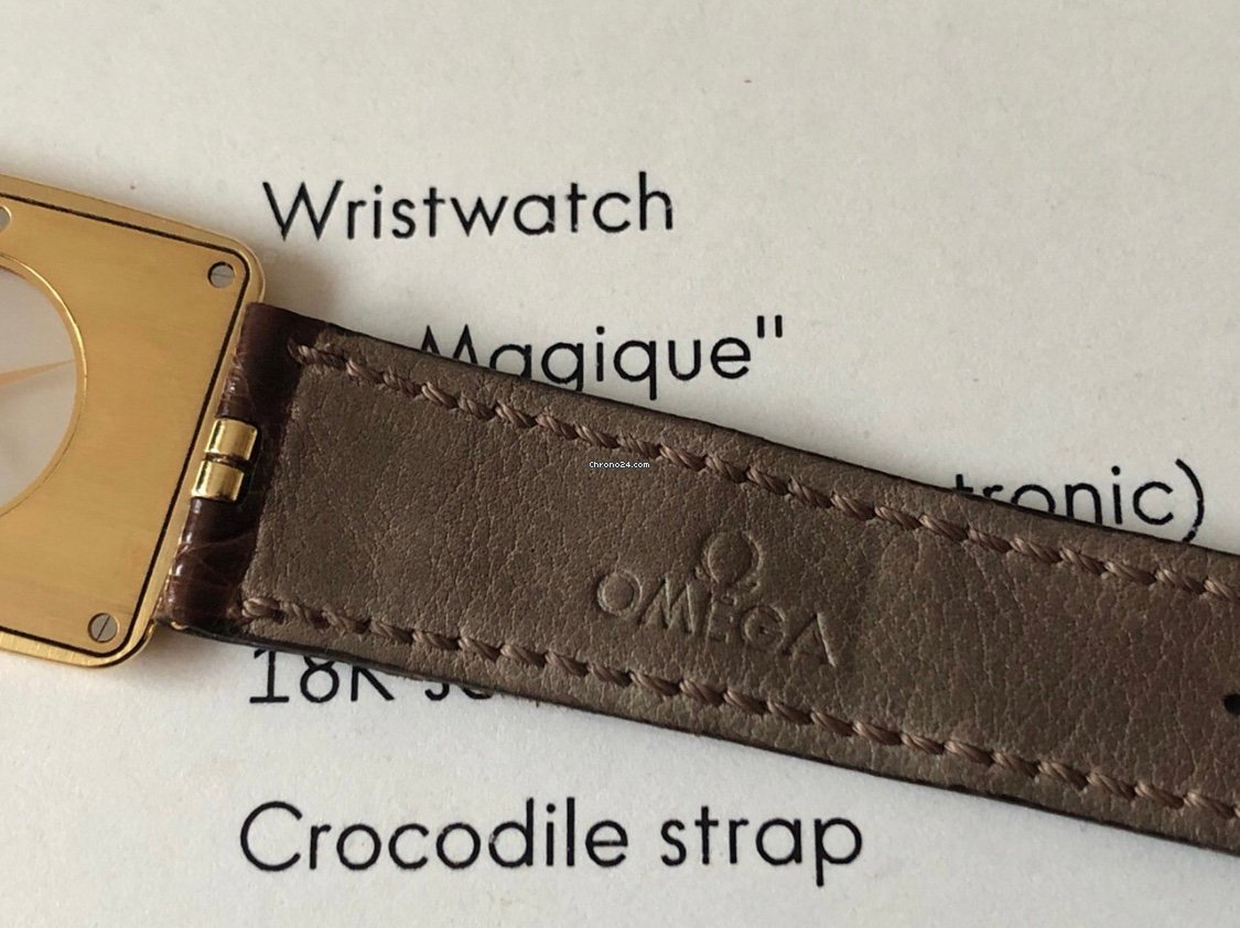 Omega Mens watch Unisex Quartz Yellow gold BA 191.8523 Z 6