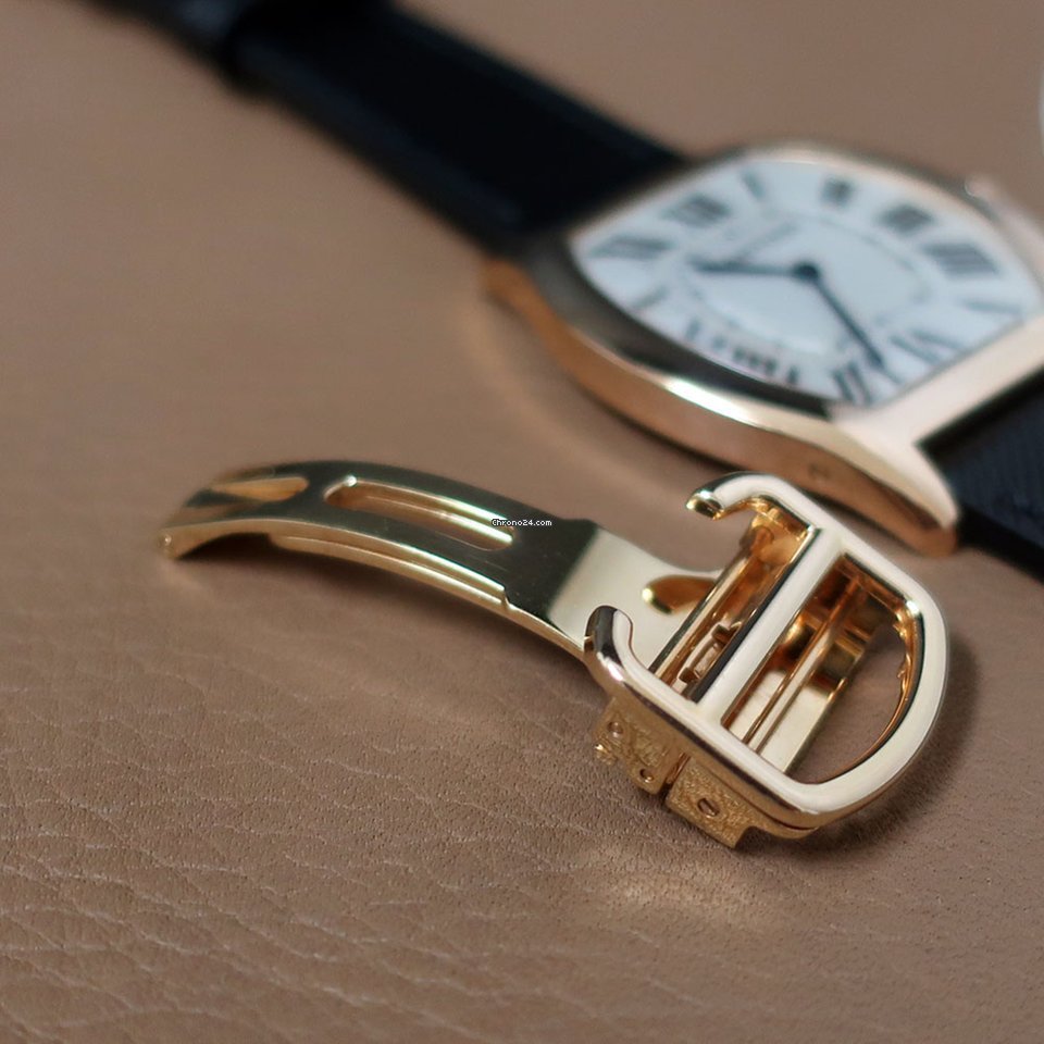 Cartier Tortue Mens watch Unisex Manual winding Rose gold WGTO0002 6