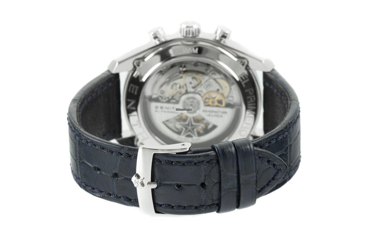 Zenith El Primero 36000 VpH Mens watch Unisex Automatic Steel 03.2040.400 6