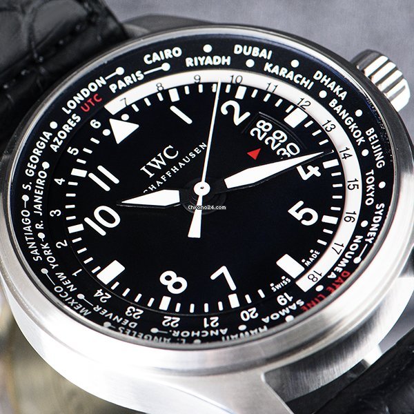 IWC Pilot Worldtimer Mens watch Unisex Automatic Steel IW326201 6