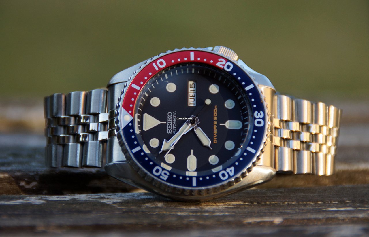 Seiko Prospex Mens watch Unisex Automatic Steel SKX009K2 6
