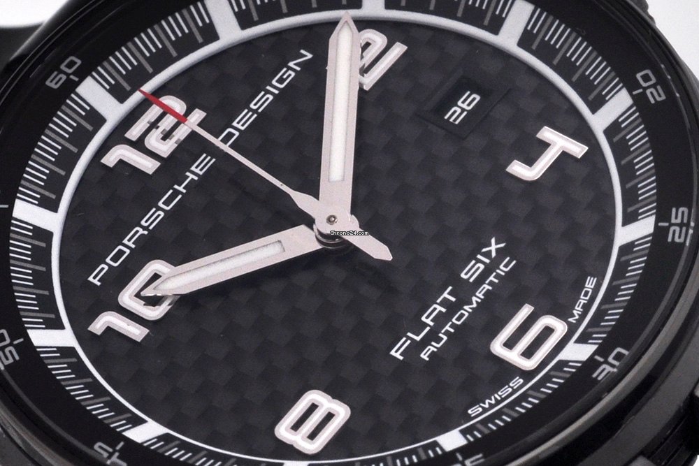 Porsche Design Flat Six Automatic Steel P6351 6