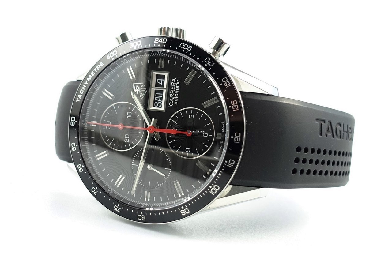 TAG Heuer Carrera Calibre 16 Mens watch Unisex Automatic Steel cv201ah.ft6014 6
