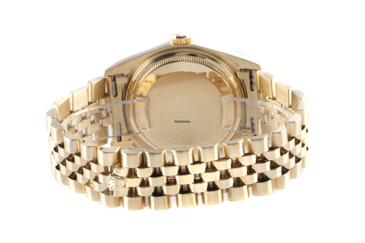 Rolex Datejust 36 Mens watch Unisex Yellow gold Automatic 16018 6