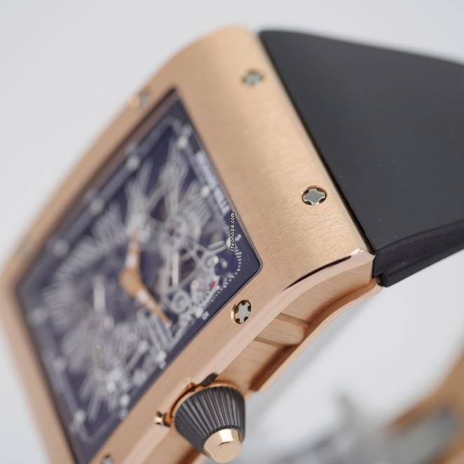Richard Mille Mens watch Unisex Manual winding Rose gold RM017 6