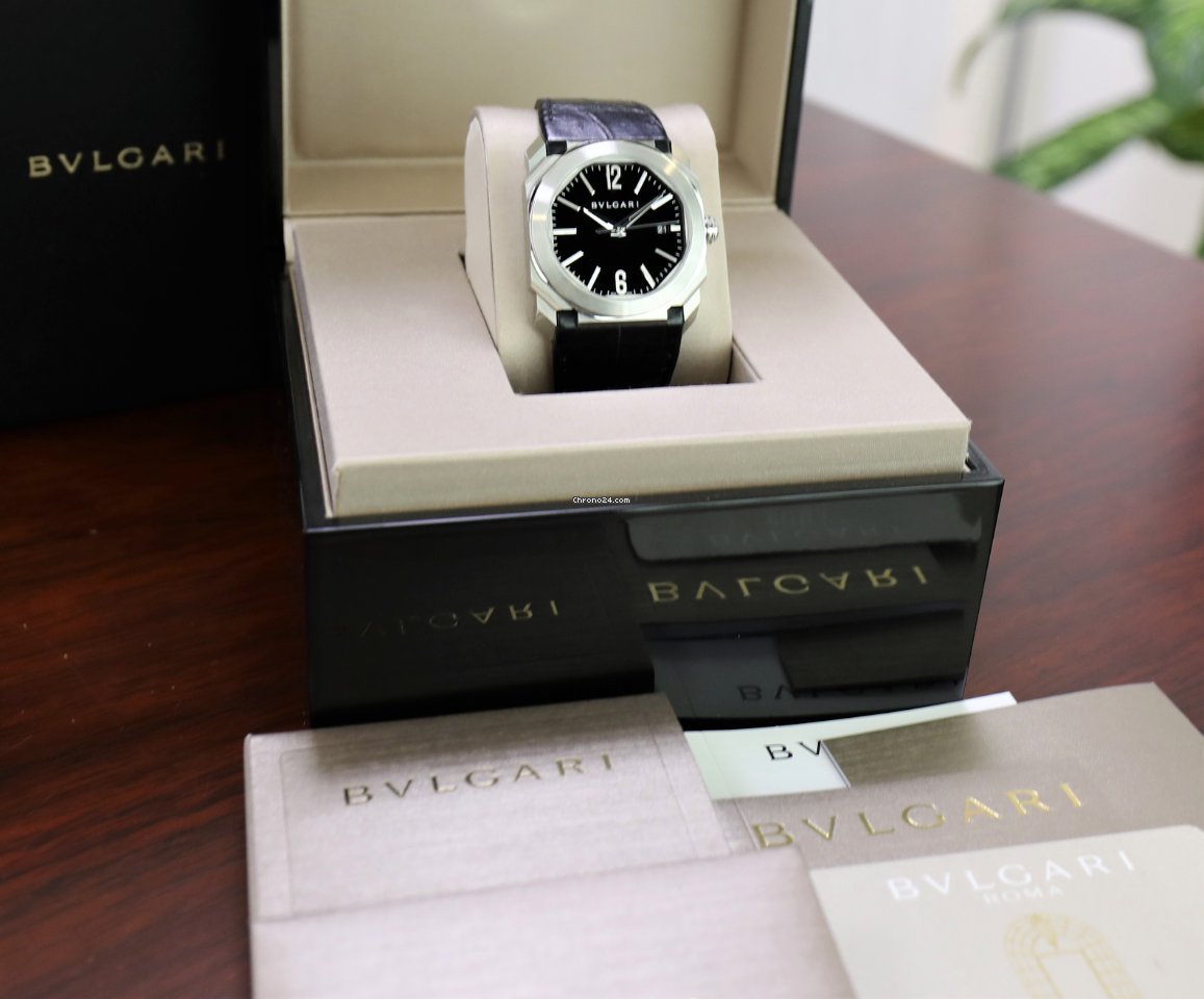 Bulgari Octo Mens watch Unisex Automatic Steel 102121 BGO38BSLD 6