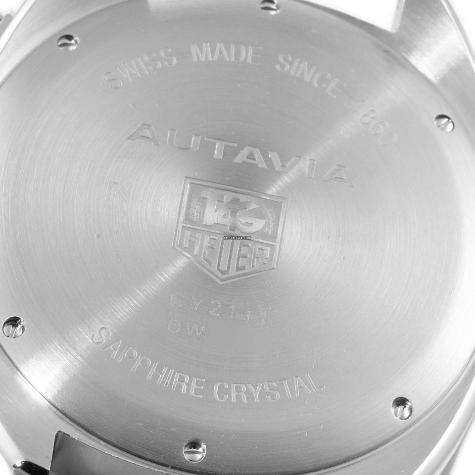 TAG Heuer Autavia Mens watch Unisex Automatic Steel CY2111 6